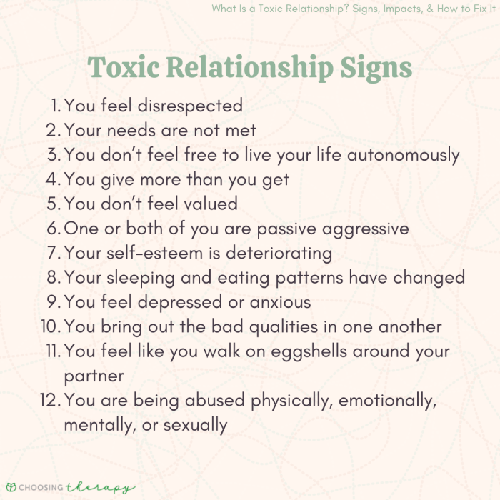 9 Signs of a Toxic Relationship - From His Presence®